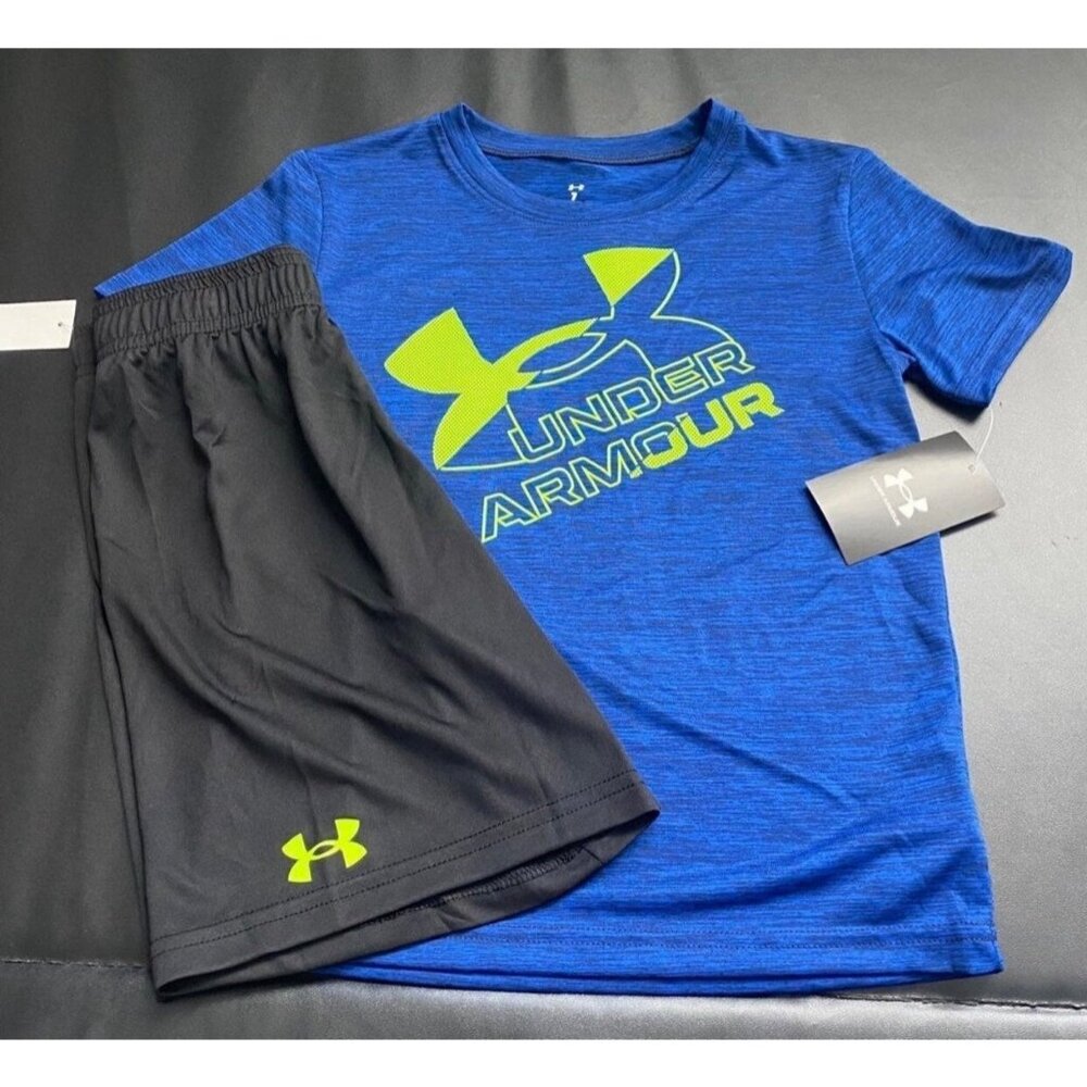 NWT Under Armour Athletic Set Boys Size 7